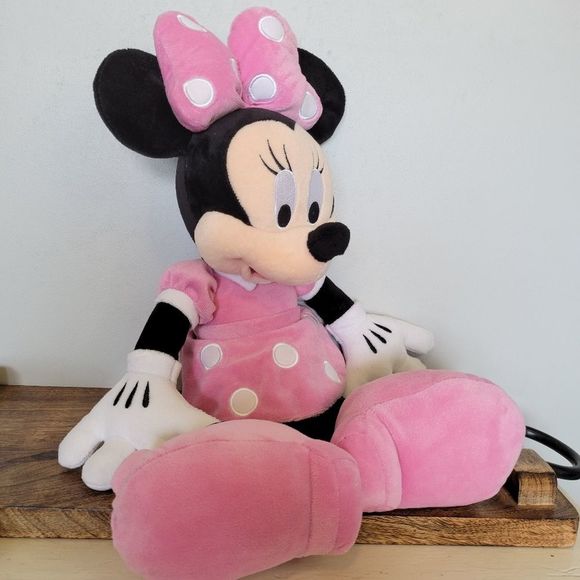 Disney Minnie Mouse Plush Toy 18" - Picture 2 of 15